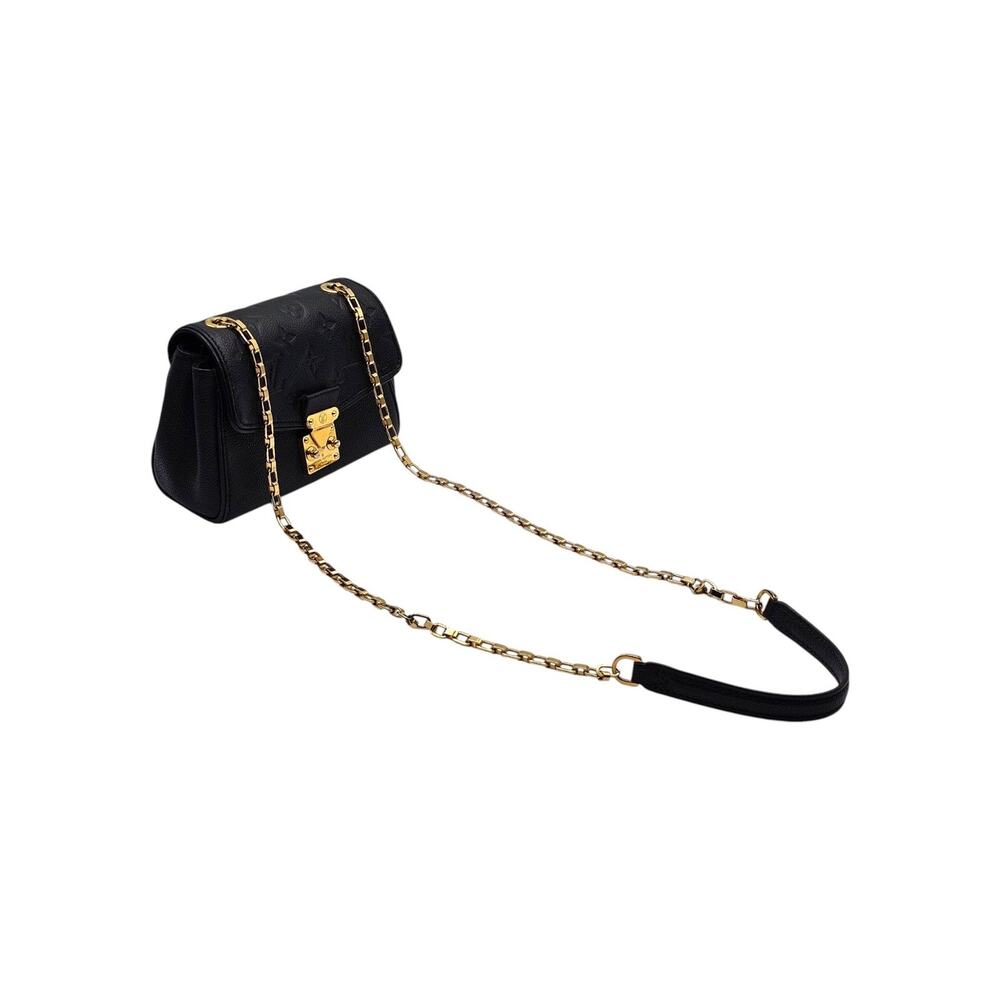 Louis Vuitton Saint Germain BB Monogram Empreinte Leather Shoulder Bag in Black - Picture 9 of 9